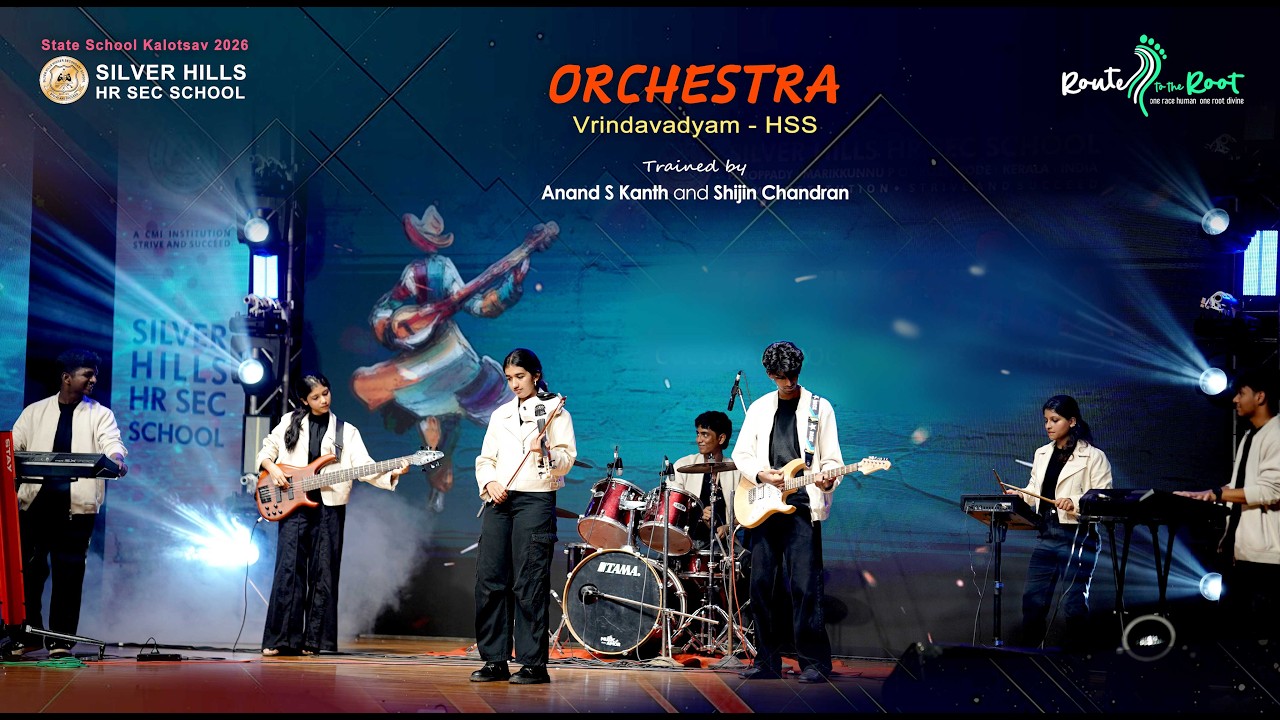 Instrumental Music l Vrindavadyam HSS l Part 2 l Anand S Kanth l Silver Hills HSS