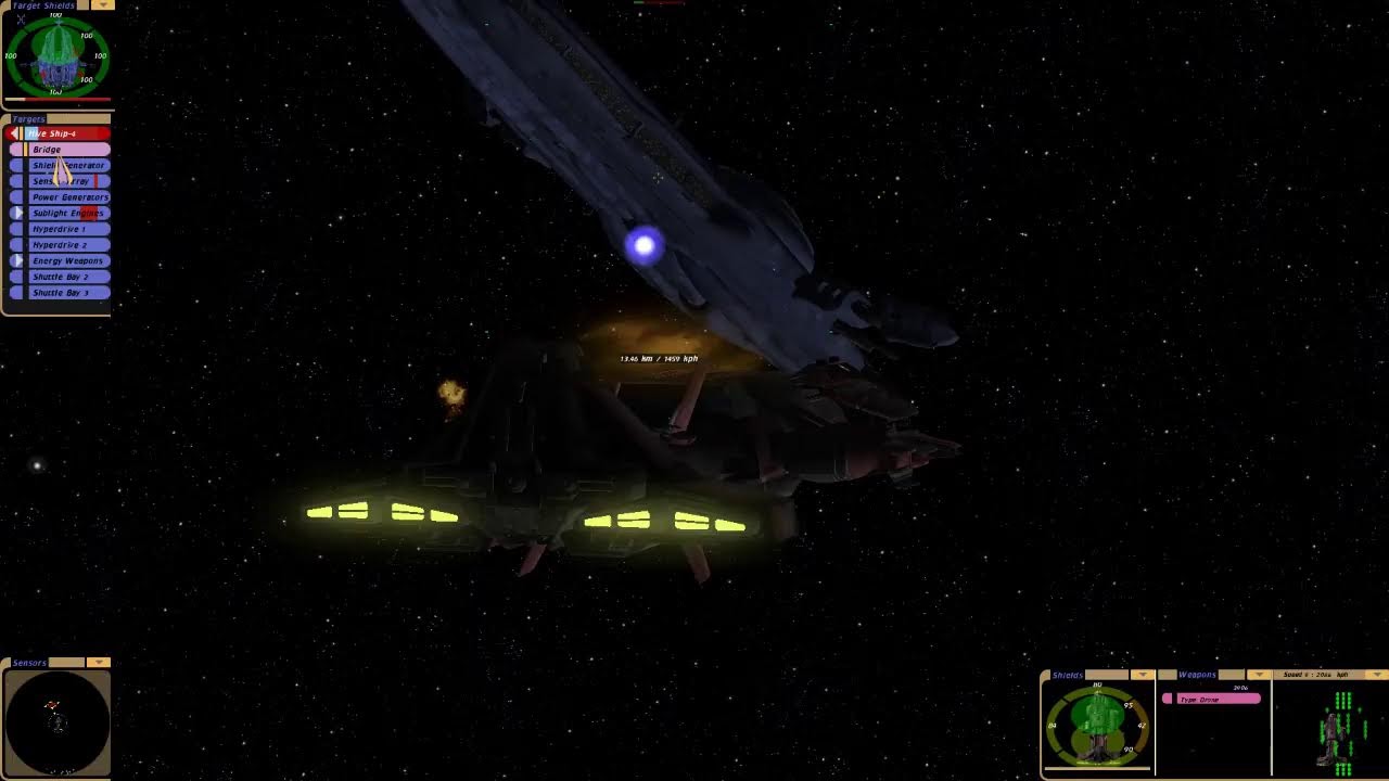 STBC Battles - Lantean warship vs 4 Hive Ships / Nave Lantiana contra 4 naves colmena