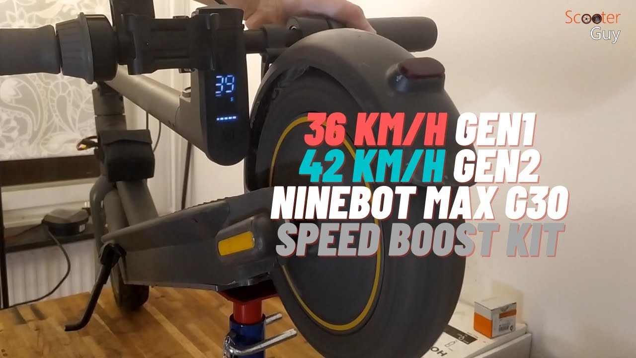 Ninebot Max G30 speed boost kit (12.6v)