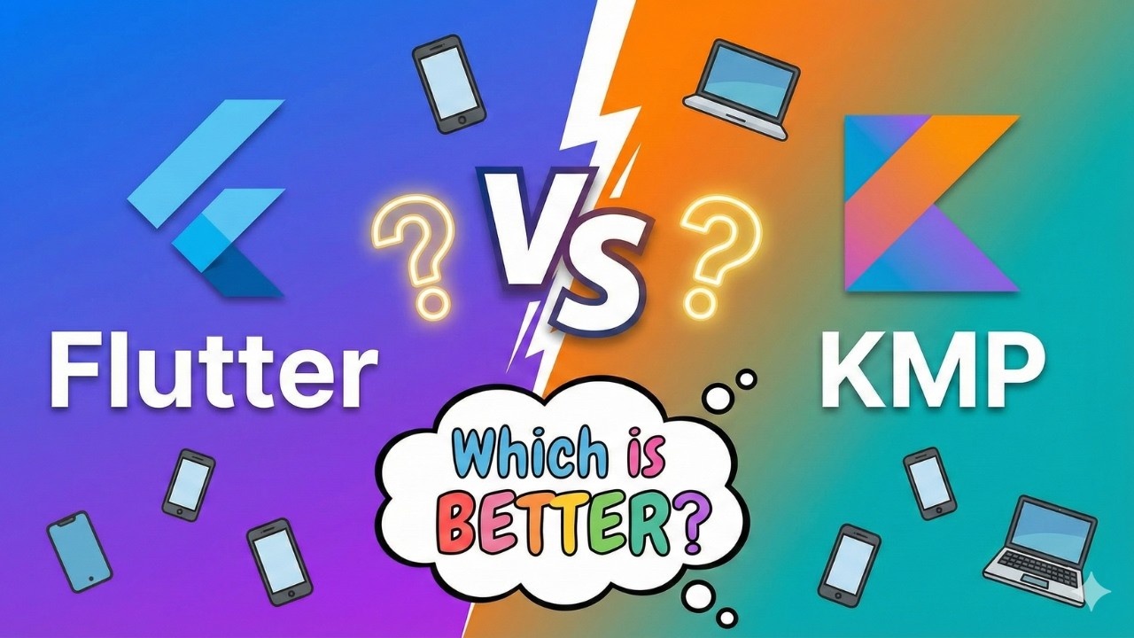 Flutter против Kotlin: мультиплатформенность в 2026 году: что лучше?