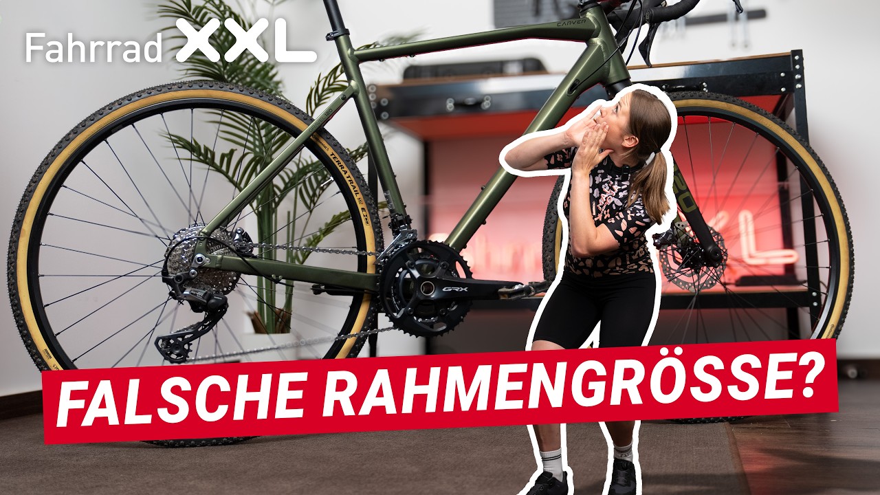 Falsche Rahmengr&ouml;&szlig;e? So bestimmst du die Rahmenh&ouml;he bei deinem Gravel Bike!