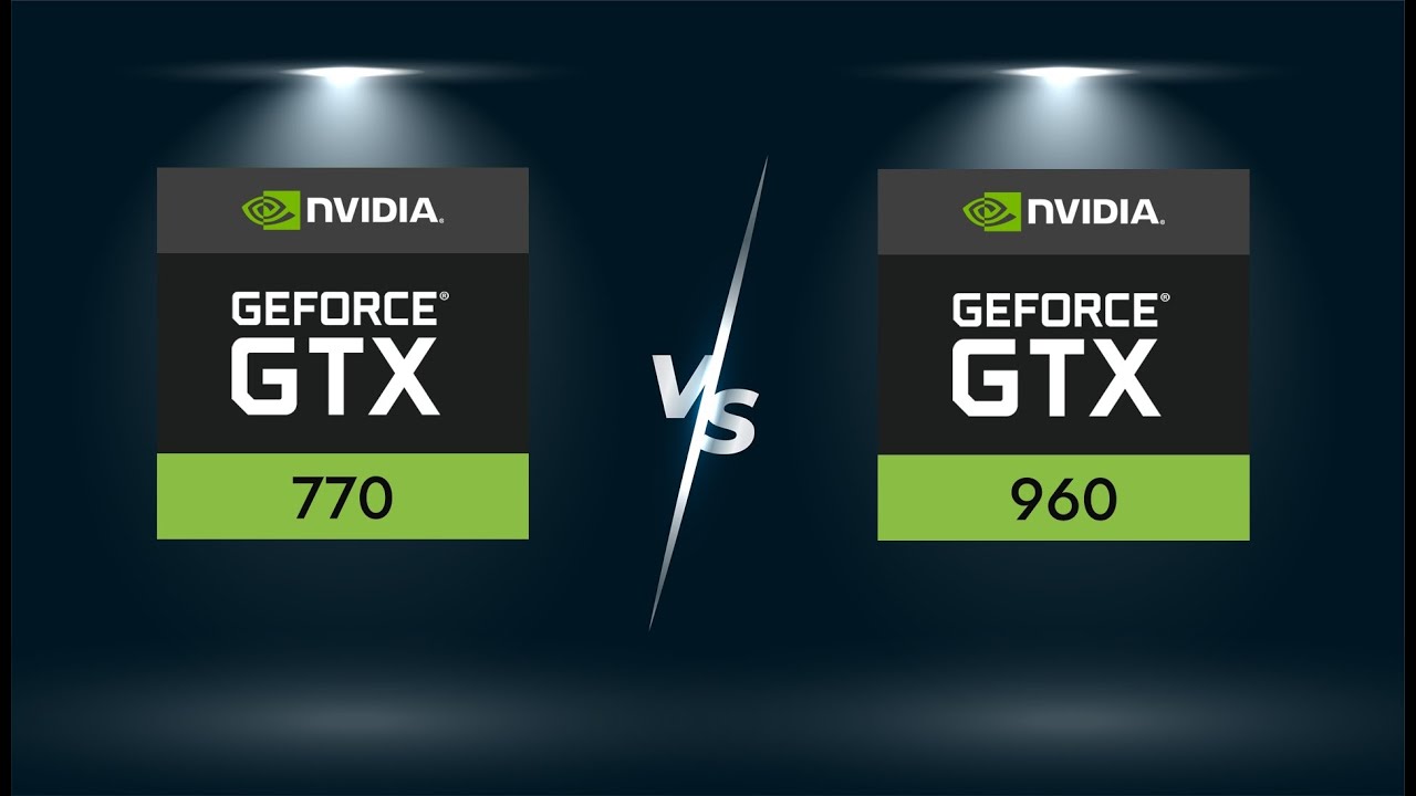 NVIDIA GTX 770 (2GB) vs GTX 960 (4GB) - Performance in 2025