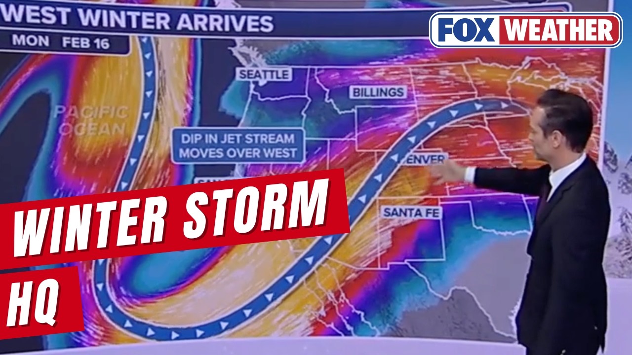 Active Storm System Will Potentially Bury The West Under Feet Of Snow