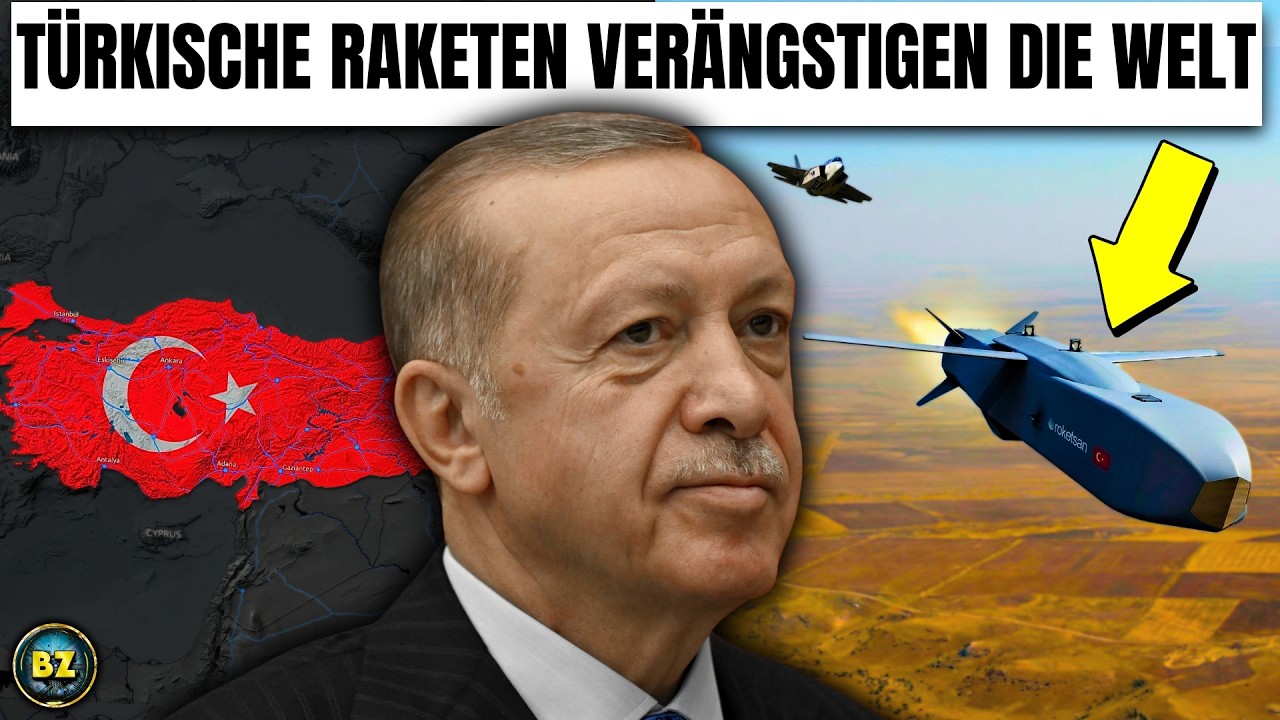 T&uuml;rkei - Top 10 der leistungsst&auml;rksten Raketen der t&uuml;rkischen Streitkr&auml;fte!