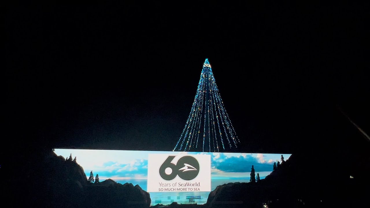 Enchanted Wonders Fireworks Spectacular SeaWorld San Diego 60th Anniversary
