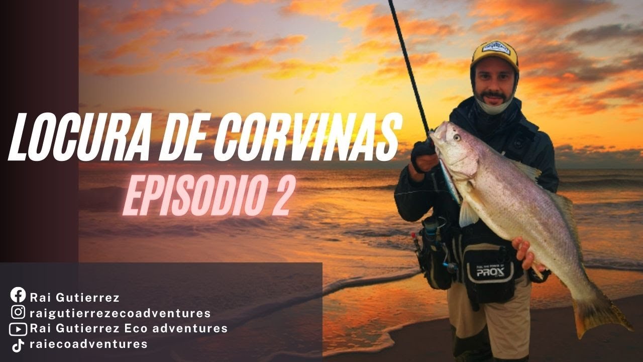 PESCA de CORVINA con SEÑUELO