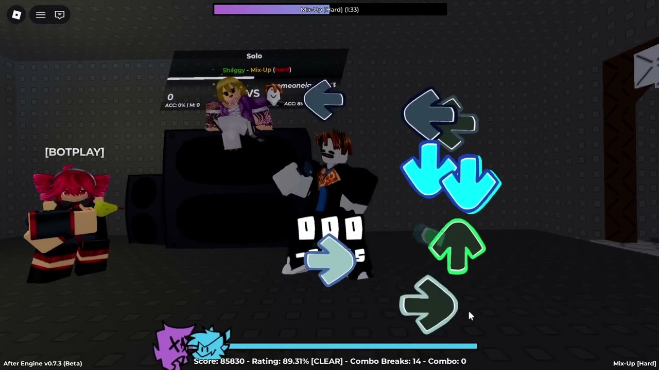 Project afternight mix up 86.94% accuracy clear (modchart master tag)
