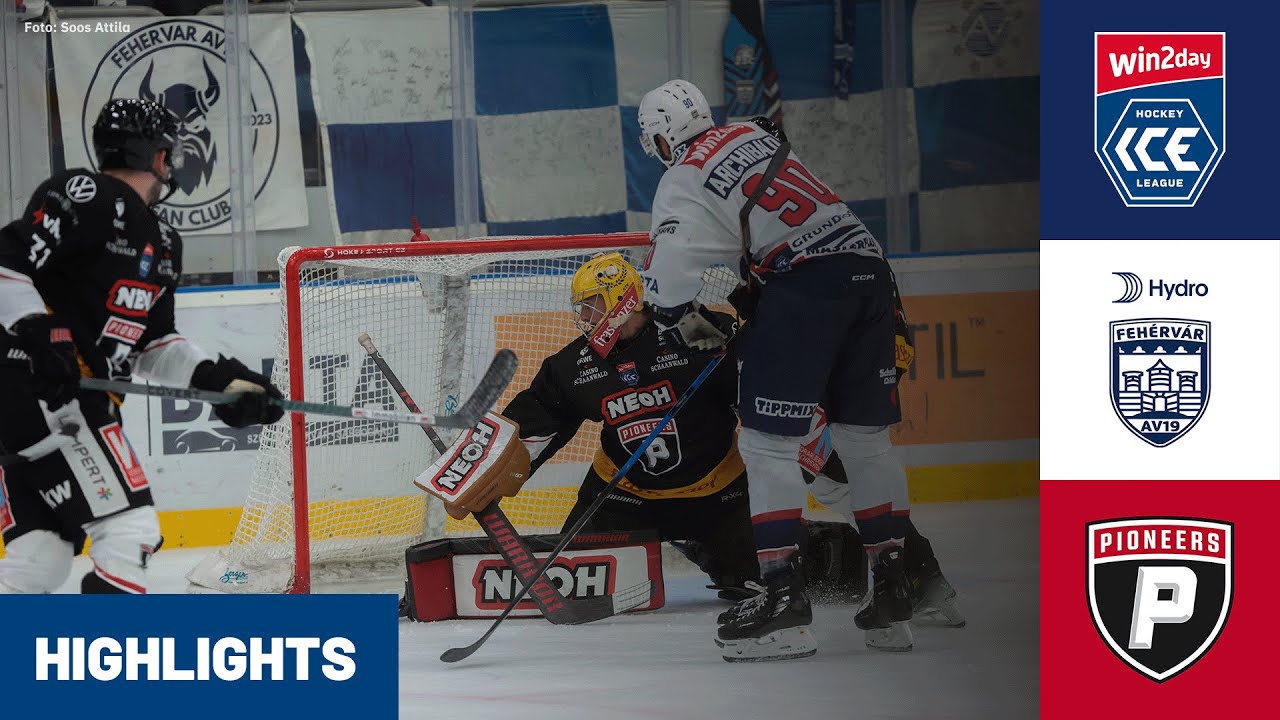 ICE: Hydro Fehervar AV 19 vs. Pioneers Vorarlberg I Highlights