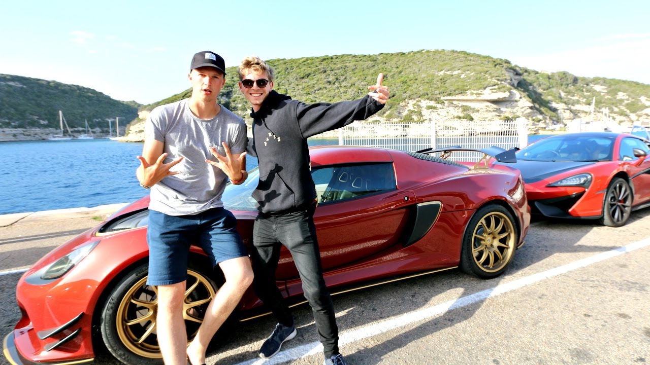 CORSICA PHOTO CHALLENGE WITH SUPERCARS!