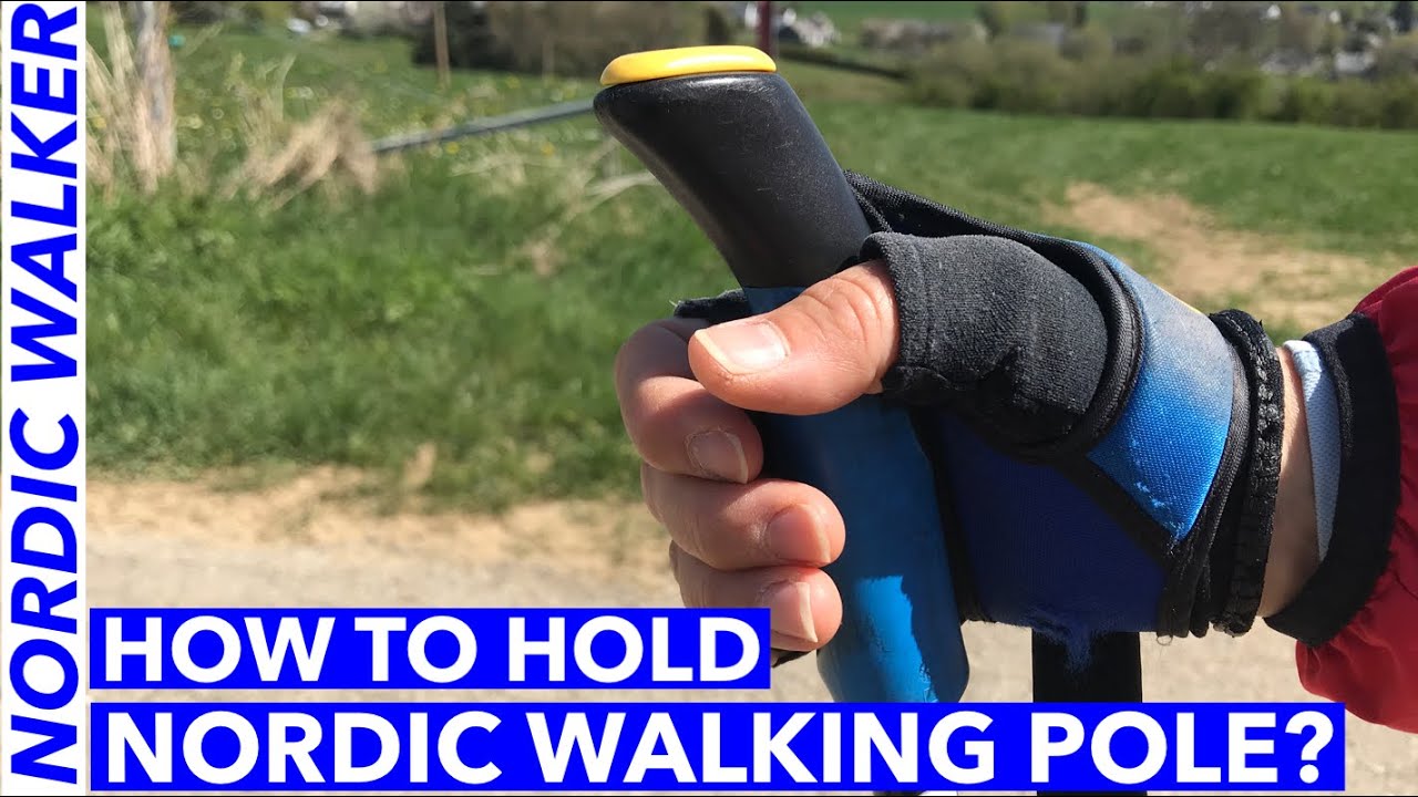Nordic Walking Technique - How to hold the NW poles?
