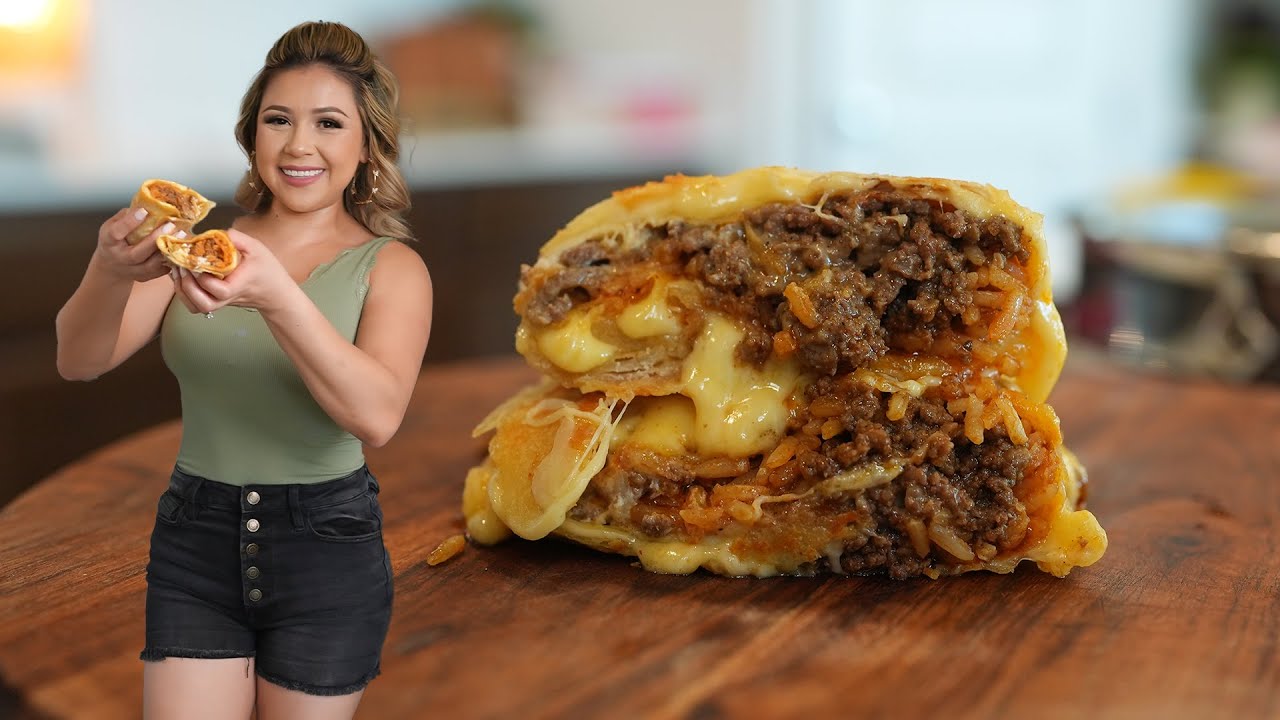 Taco Bell НИКОГДА НЕ МОГЛИ приготовить лучший КЕСАРИТО с говядиной дома менее чем за 30 минут, та...