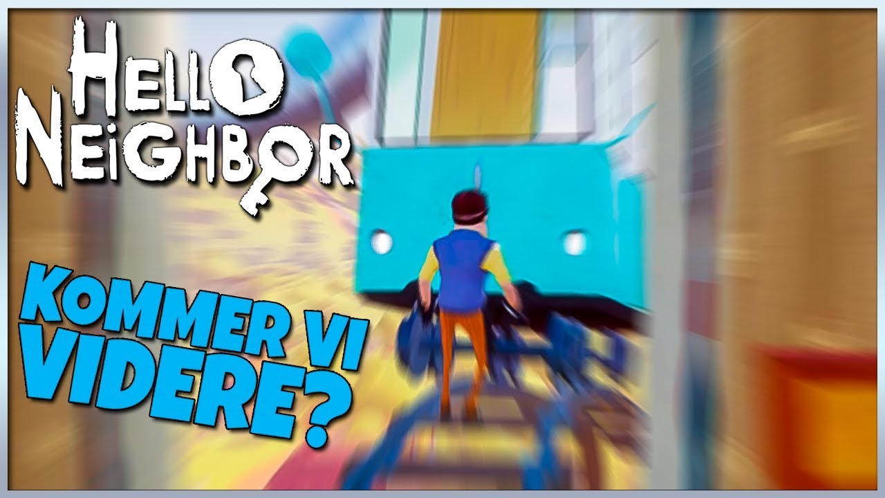 LESER NYHETER, OG PRØVER Å FÅ OVERTAKET OVER TAKET || Hello Neighbor
