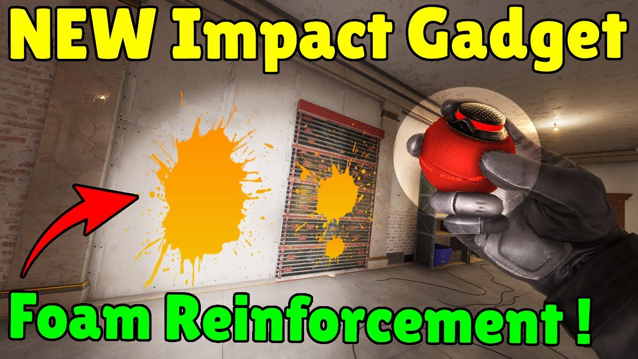 *NEW* Impact Foam Defender Gadget Concept - Rainbow Six Siege