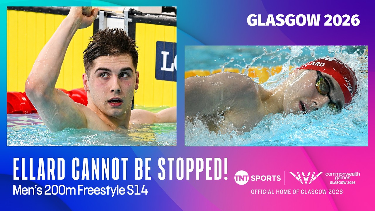 WINNING IT BY A MILE! 🏊 | Men's 200m Freestyle S14 | Glasgow 2026 Commonwealth Games