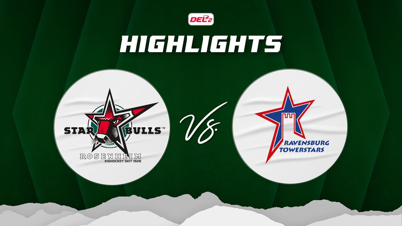 Starbulls Rosenheim vs. Ravensburg Towerstars - Game Highlights