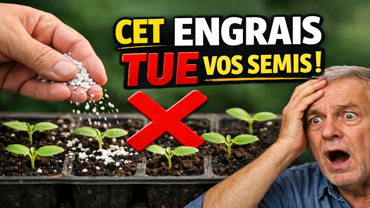 Jardinage : L'Erreur FATALE que 90% des gens font avec leurs semis (5 engrais à bannir d'urgence)
