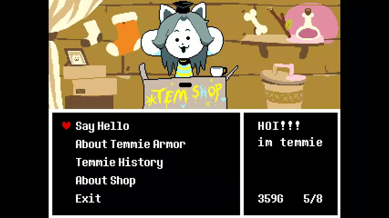 14 Minutes and 54 Seconds of random Undertale footage