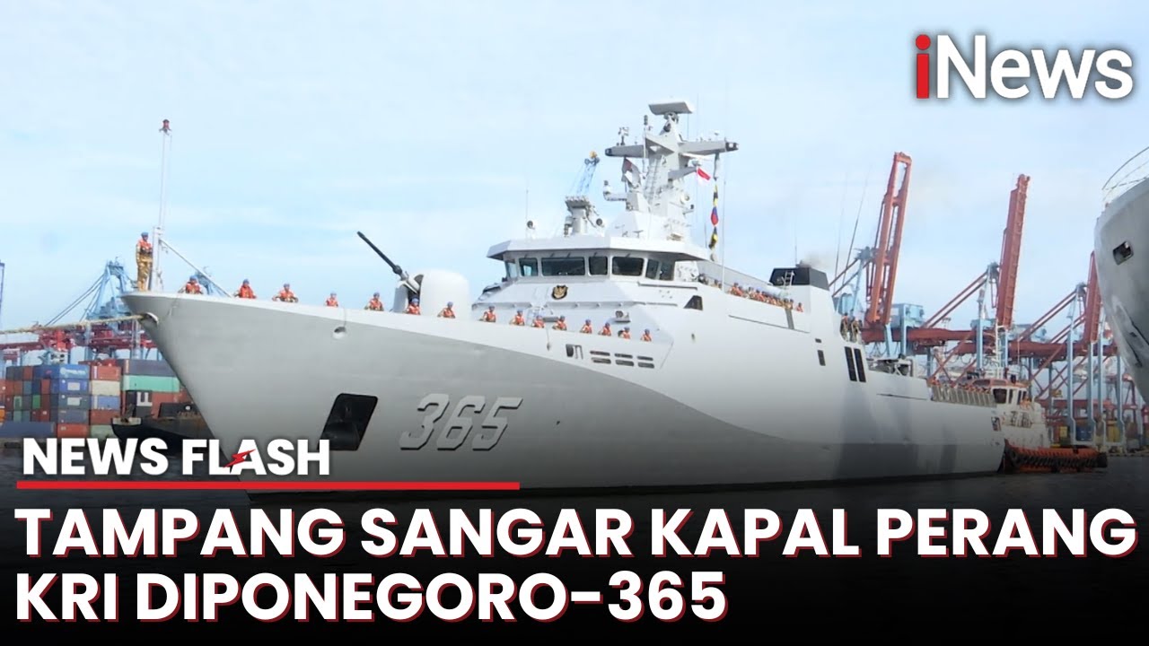 Mewah! Kapal Perang KRI Diponegoro-365 Sukses Jalankan Misi Perdamaian di Laut Lebanon | News Flash