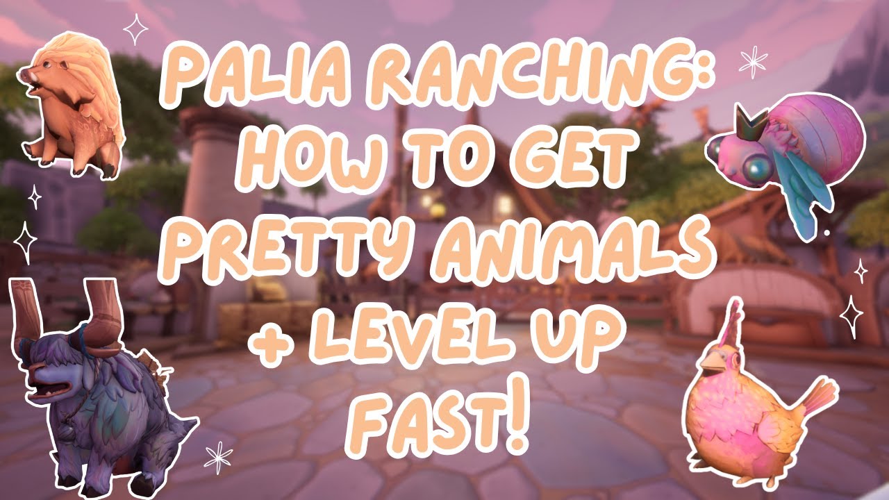 How to Get BEAUTIFUL FARM ANIMALS in Palia + How to LEVEL up Ranchin Fast! ♡ | Cozy Palia Gameplay ♡