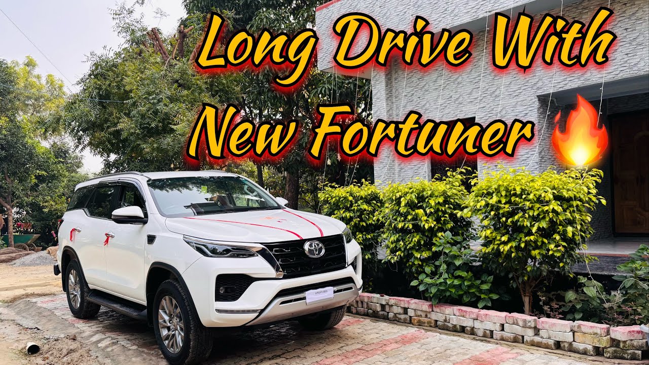 First Long Drive With My New Toyota Fortuner | Luxury SUV Experience 😍 | Fortuner Vlog 2025 