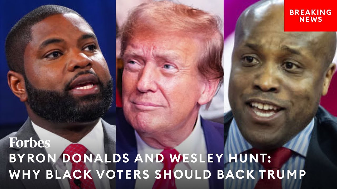 Byron Donalds And Wesley Hunt: Why Black Voters Should Dump Democrats And Support Trump