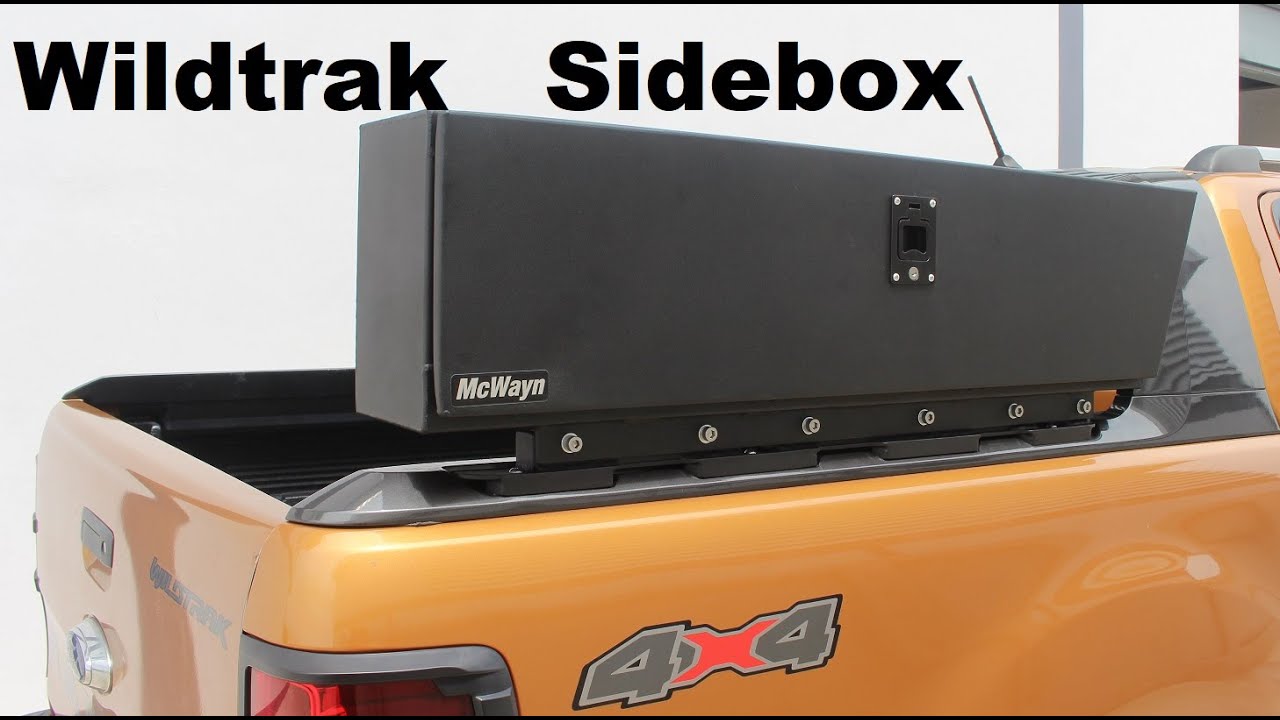 Seitliche Transportbox Ford Ranger Wildtrak