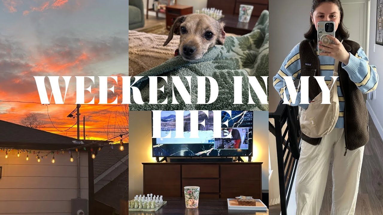 WEEKEND VLOG💐🧶👓: Date Night + Closet Organization + Eye Doctor Appt