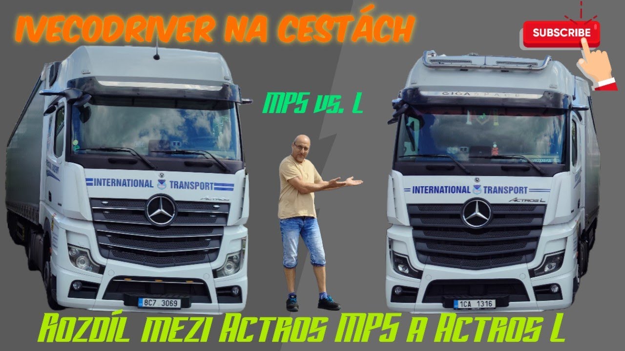 Speciál: Rozdíl mezi Mercedes MP 5 a Mercedes L 