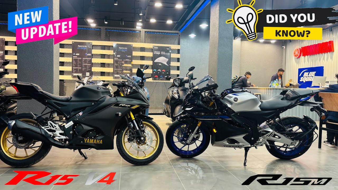 2025 R15 M vs R15 V4 Comparison Video | Which is Best ?