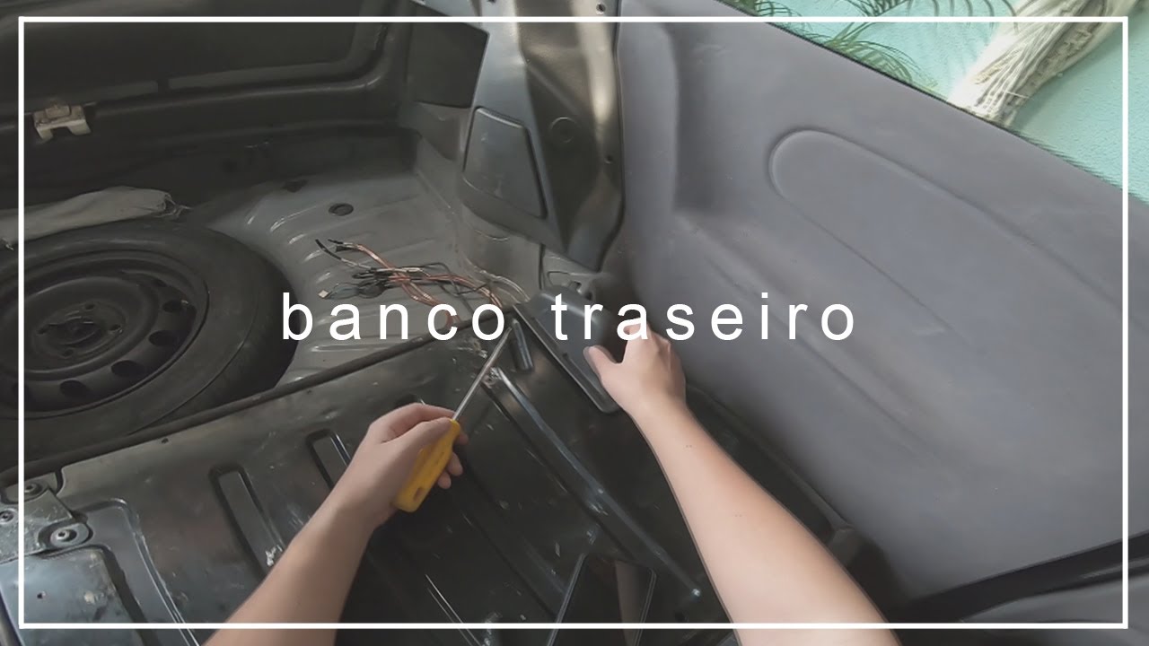 COMO DESMONTAR/REMOVER O BANCO TRASEIRO DO CORSA WIND | PASSO A PASSO | #façavocêmesmo