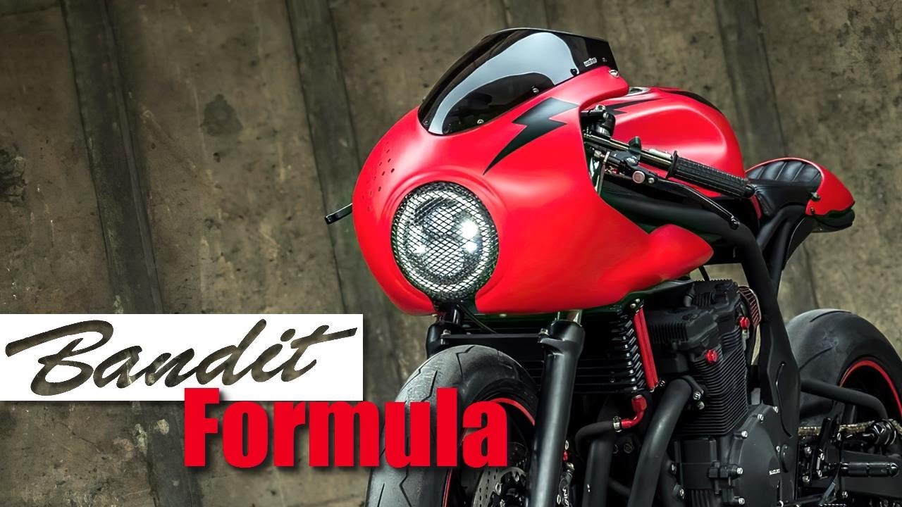 Cafe Racer (Suzuki Bandit, построенный K-Speed и Tonys Bike Design)