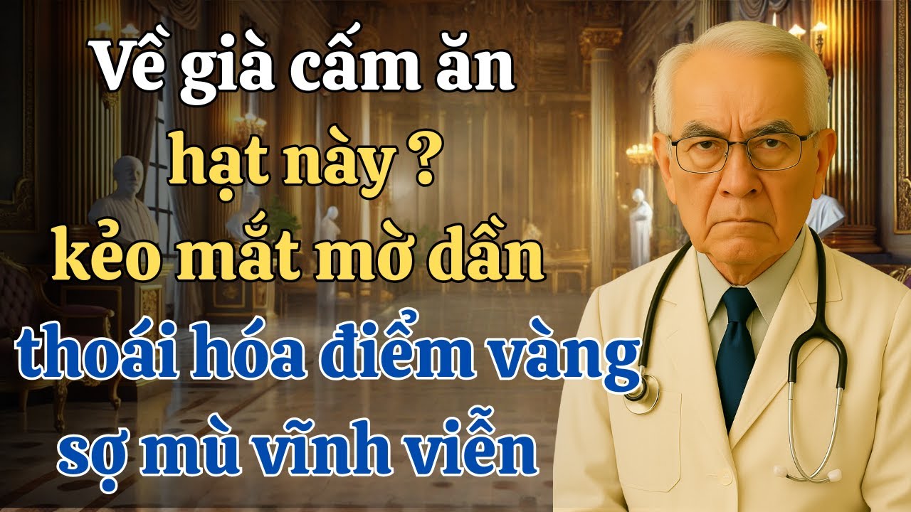 5 LOẠI HẠT Có Thể GÂY HẠI CHO MẮT Người Cao Tuổi Đi Chợ TRÁNH MUA Kẻo MẮT MỜ DẦN