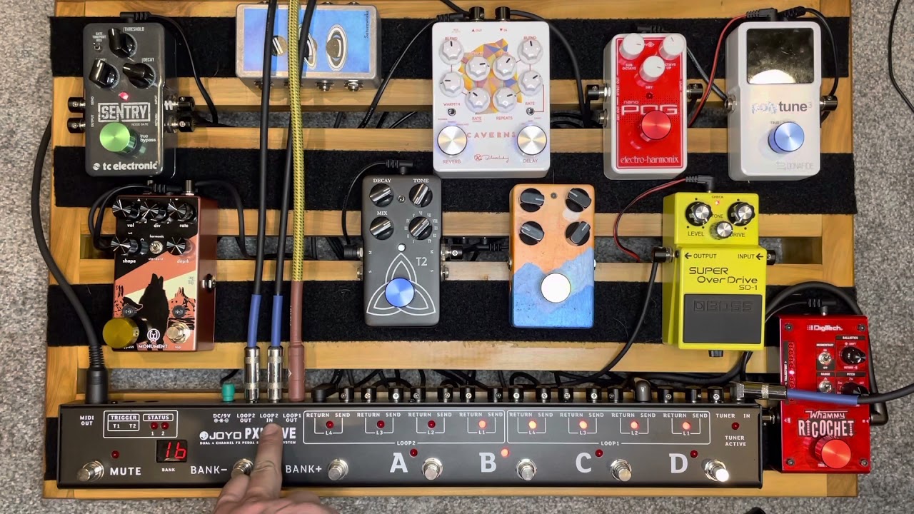 JOYO PXL-Live Noise Gate and 4 Cable Method
