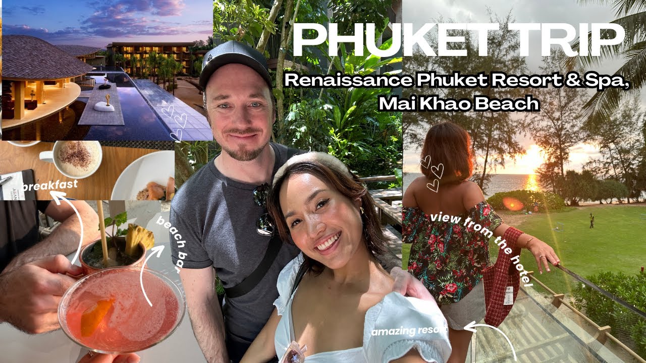 Phuket Vlog | Trip to the beach at Renaissance Phuket Resort & Spa, Mai Khao Beach, Phuket Thailand