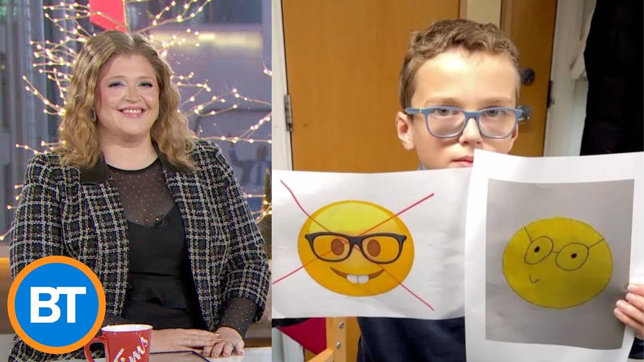 A 10-year-old started a petition to change the 'Nerd' emoji
