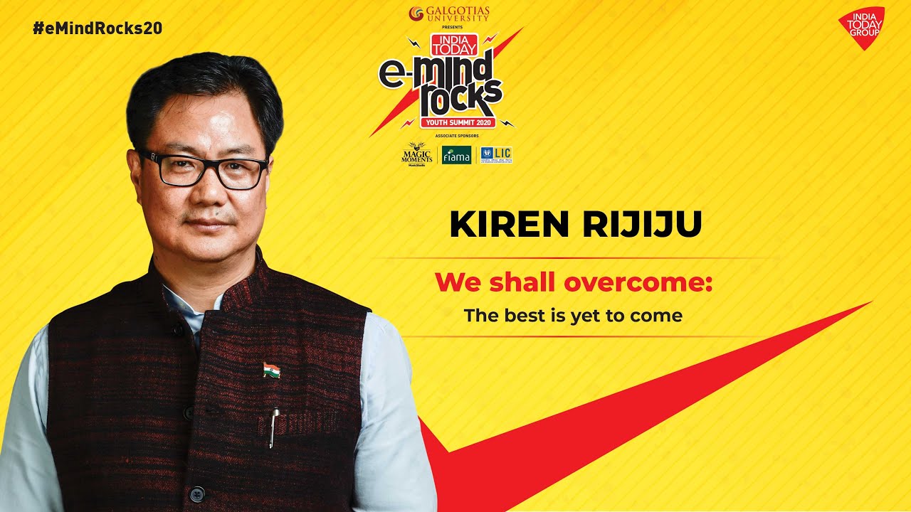 e-Mind Rocks 2020 | Aim To Make India A Sporting Powerhouse: Sports Minister Kiren Rijiju Exclusive