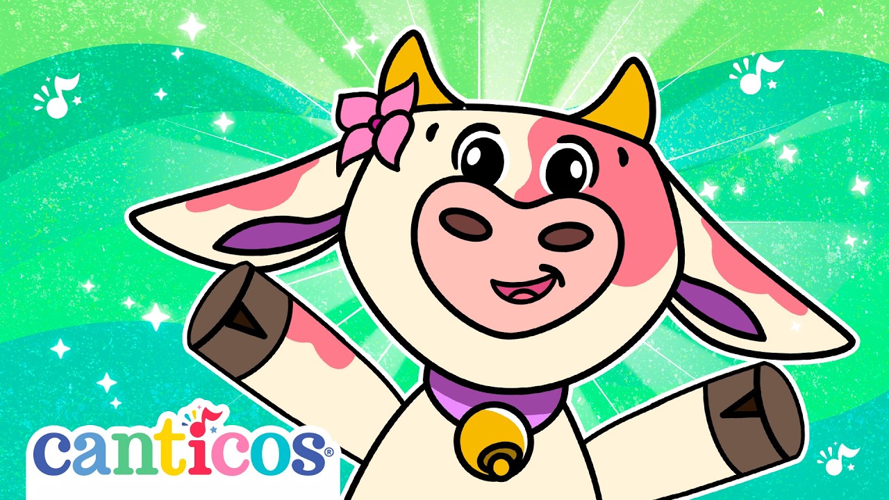 🐄 La Vaca Lola Hace Muu🎵🌈Y Las Mejores Canciones y Rimas Infantiles | Canticos