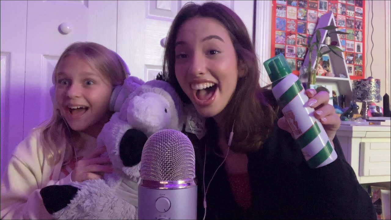 doing ASMR while I babysit… (super fun)