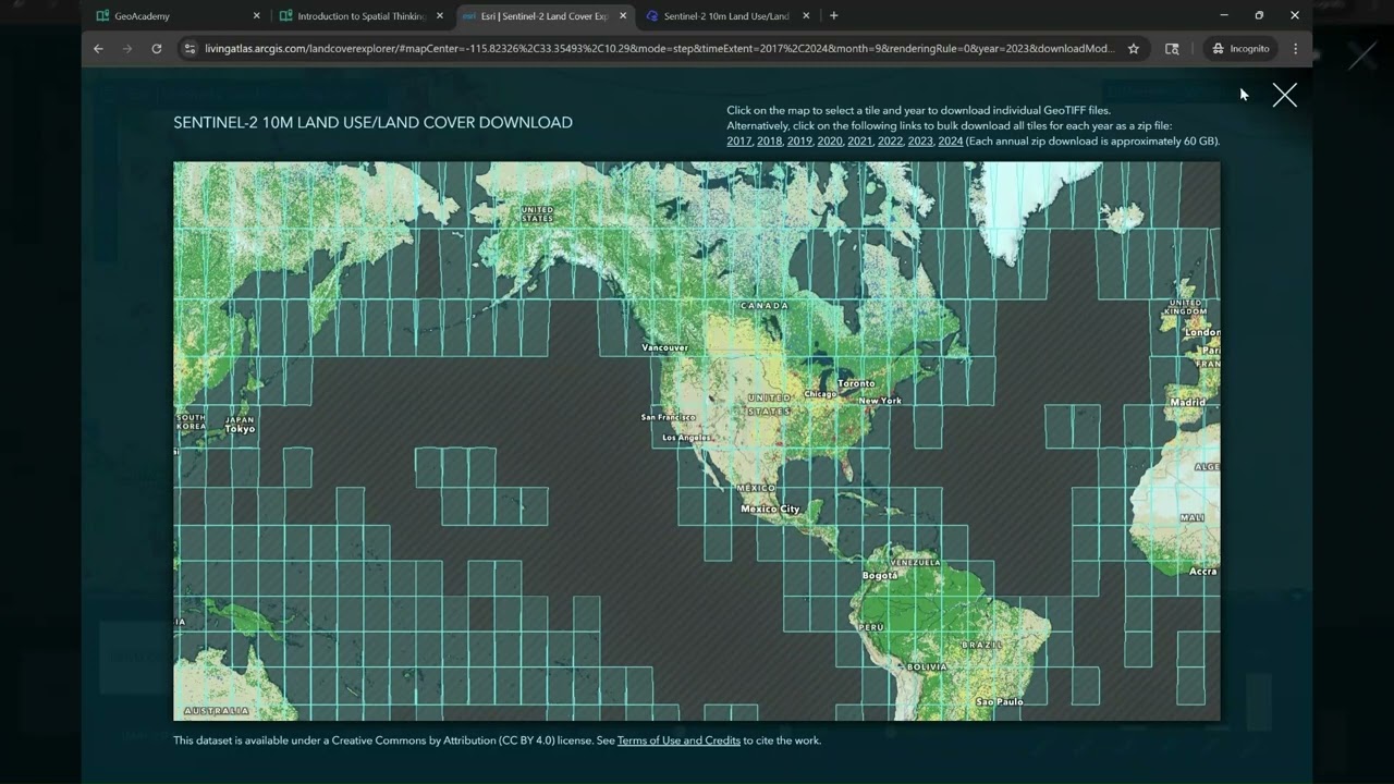 How to Use Land Use Land Cover Explorer Apps