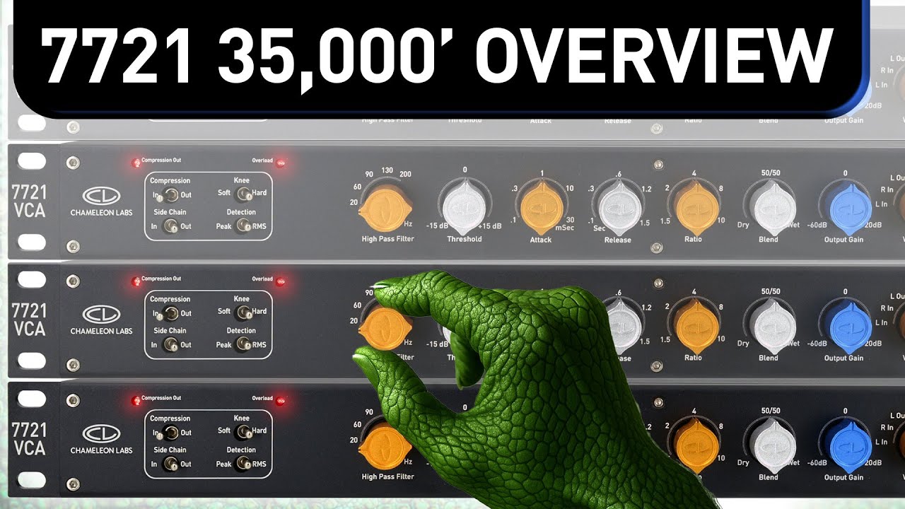 You NEED to know this about the Chameleon Labs 7721 VCA Compressor...