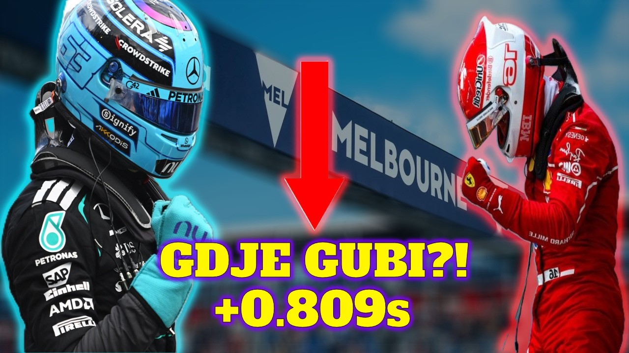 Mercedes UNIŠTIO Ferrari u Australiji? (Analiza Telemetrije)