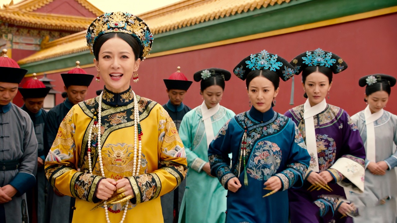 嘉贵妃刚得意忘形，三大福晋突然登场，瞬间让她慌乱不已！ #中国电视剧 #古装
