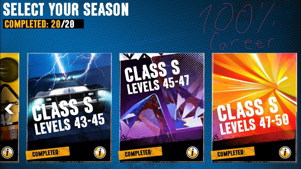 Asphalt Xtreme / 100% Career