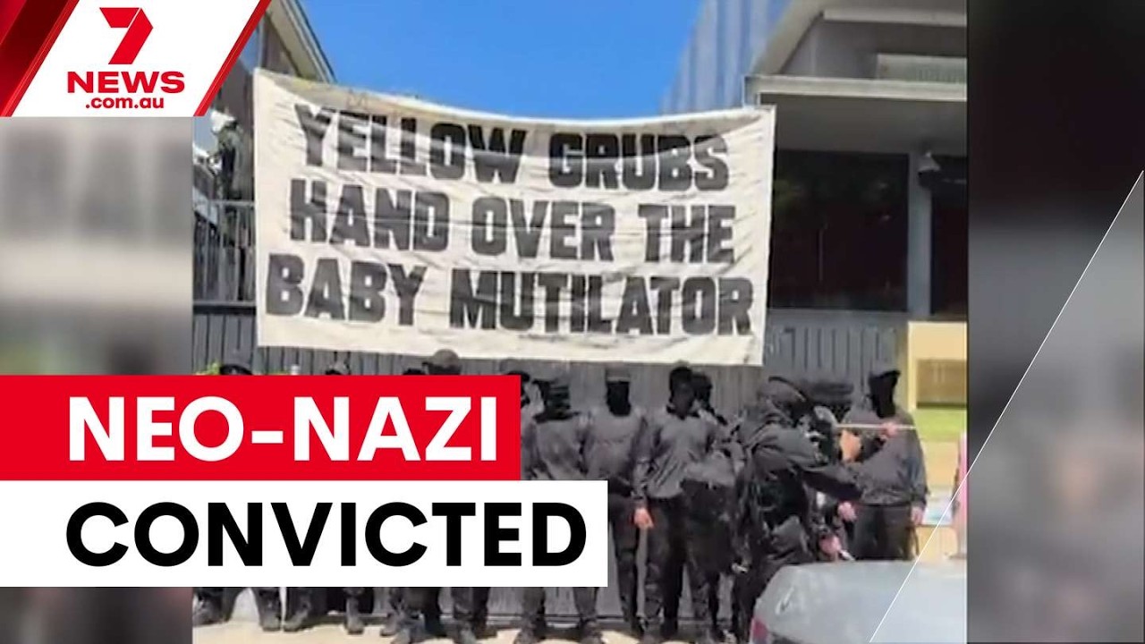 Неонацист признан виновным в связи с протестом в Тураке | 7NEWS