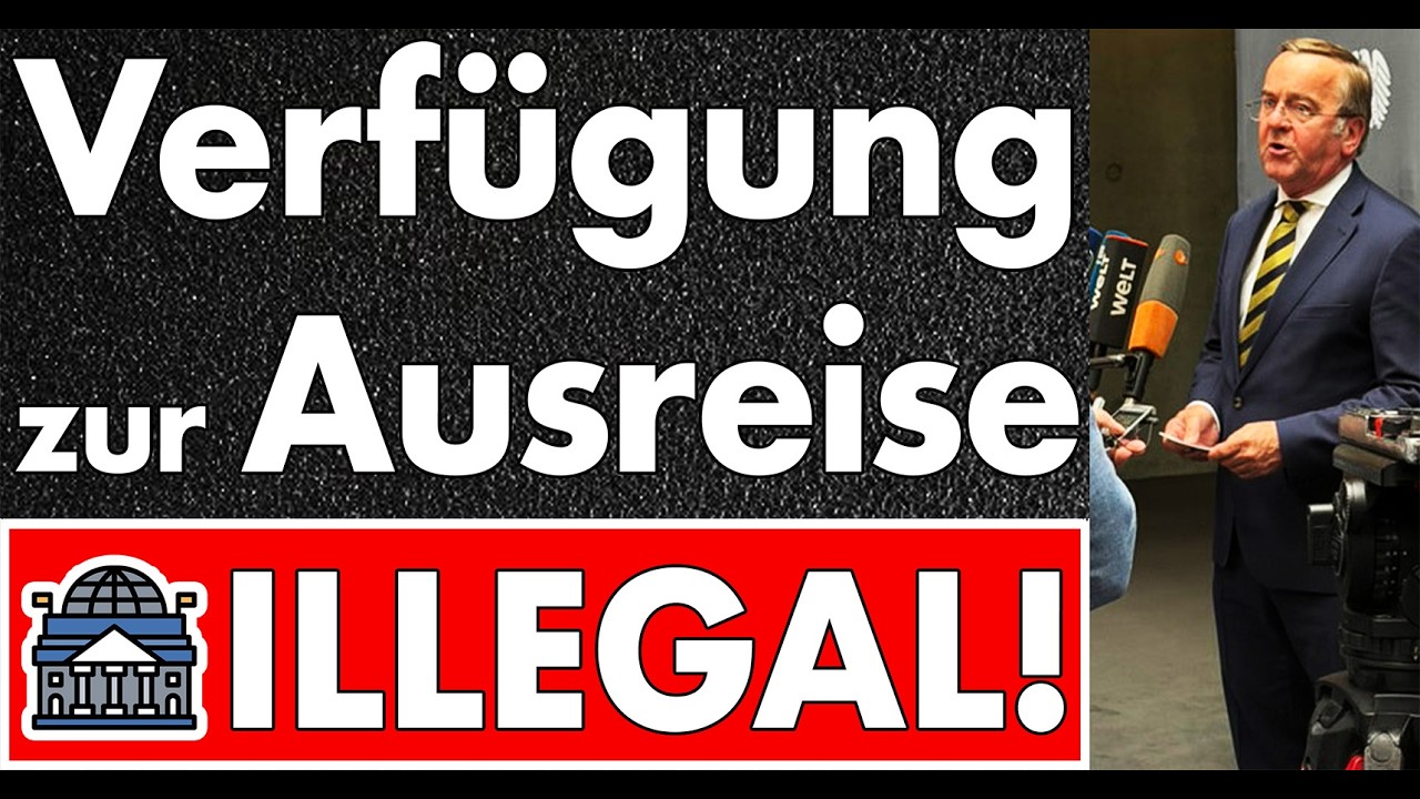 Ausreise doch nicht erlaubt? Gutachten des Bundestages zwingt mich vor Gericht!