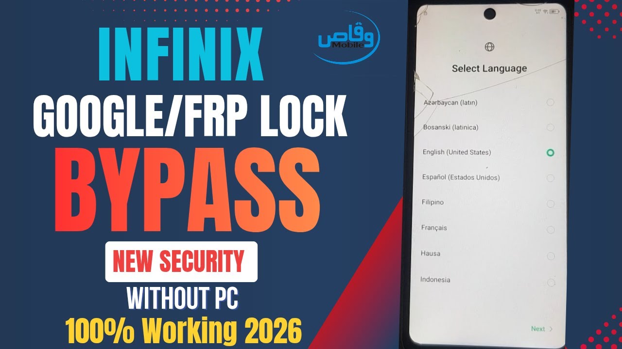Infinix FRP Bypass New Security 2026 | 100% Working Method by waqas mobile