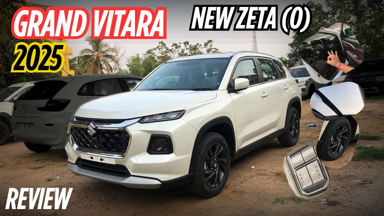 सोने पे सुहागा वाले Features | 2025 Grand Vitara Zeta Optional (New) Varient | Review .