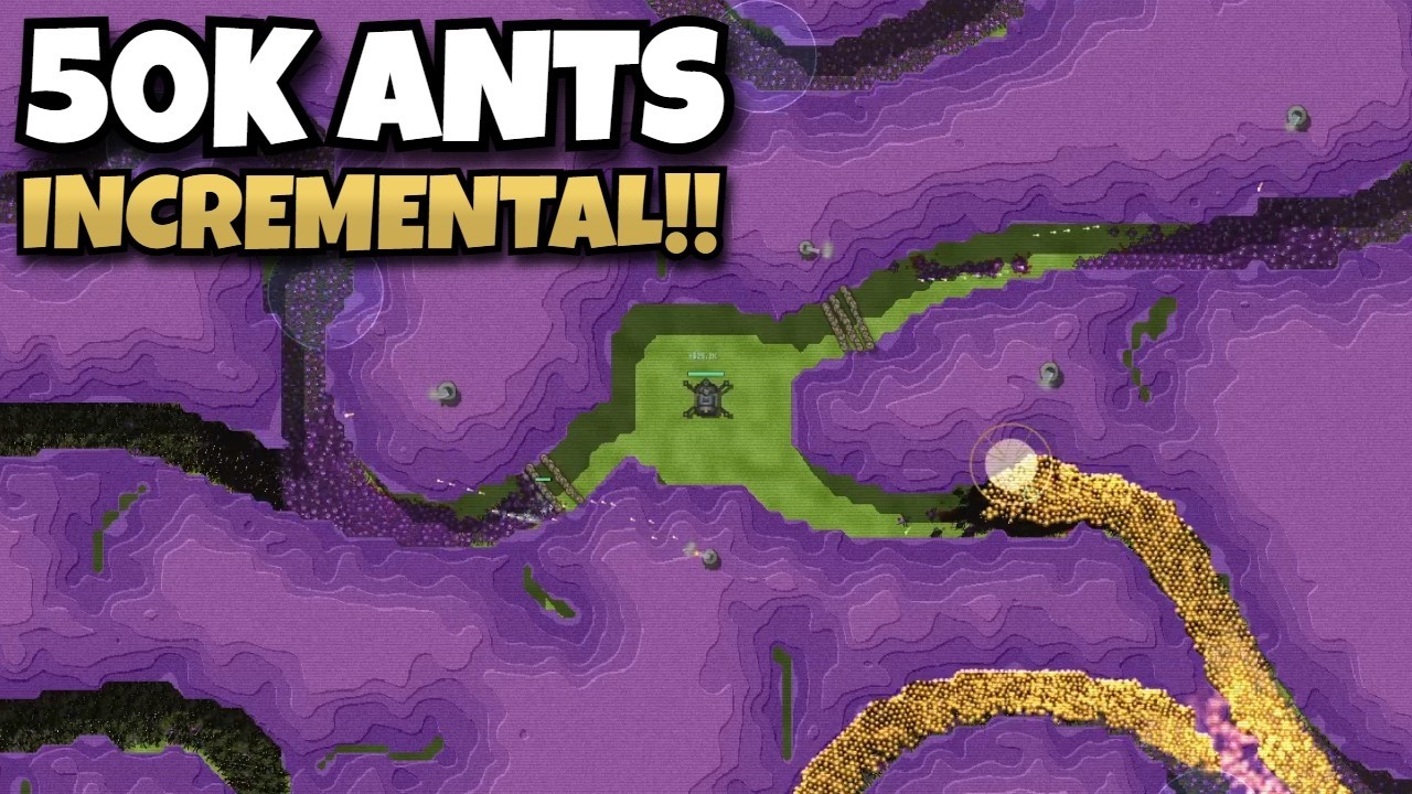 An Incremental Game About MOWING DOWN 50,000 ANTS!