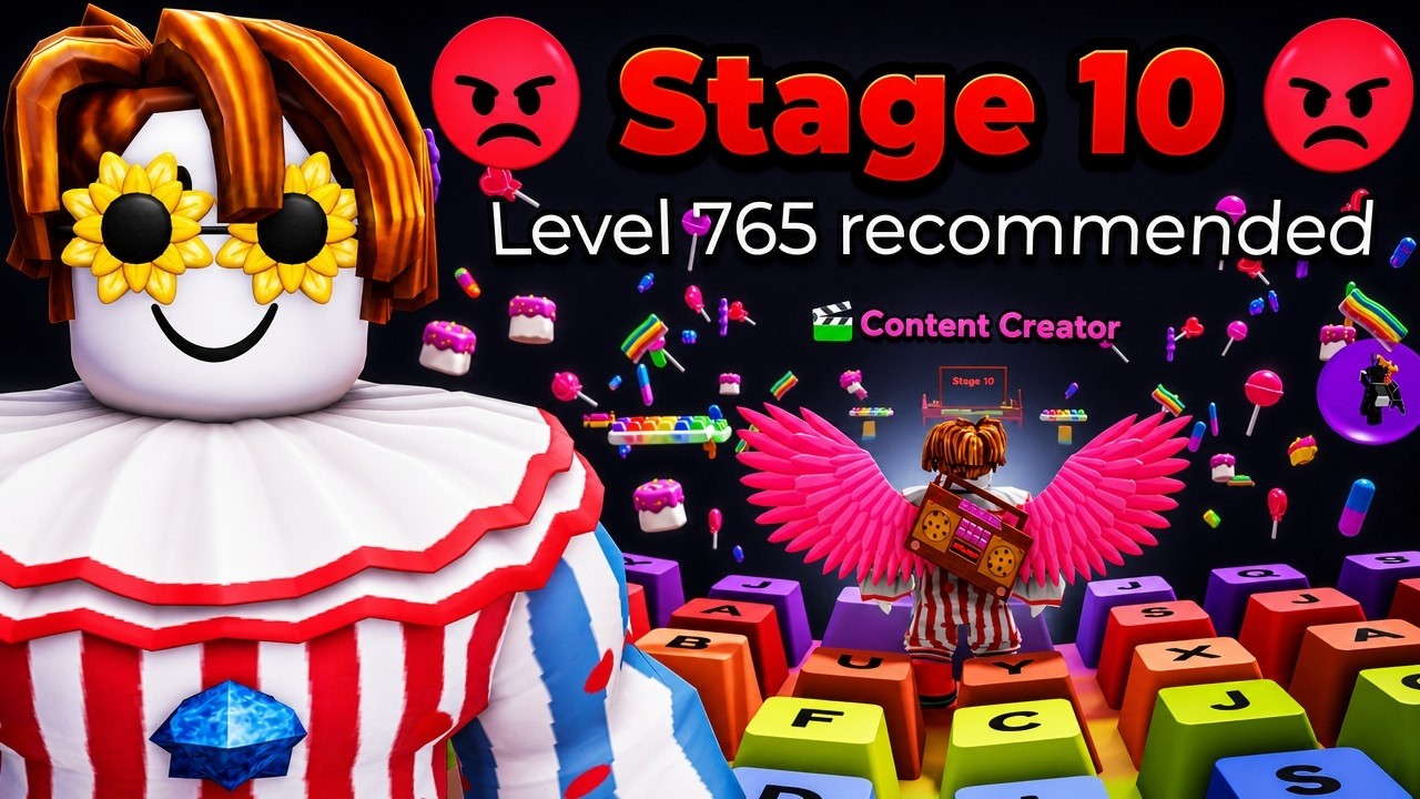 NEW SUMMER EVENT + STAGE 10 WORLD 3 in +1 Speed Keyboard Escape! (Roblox)