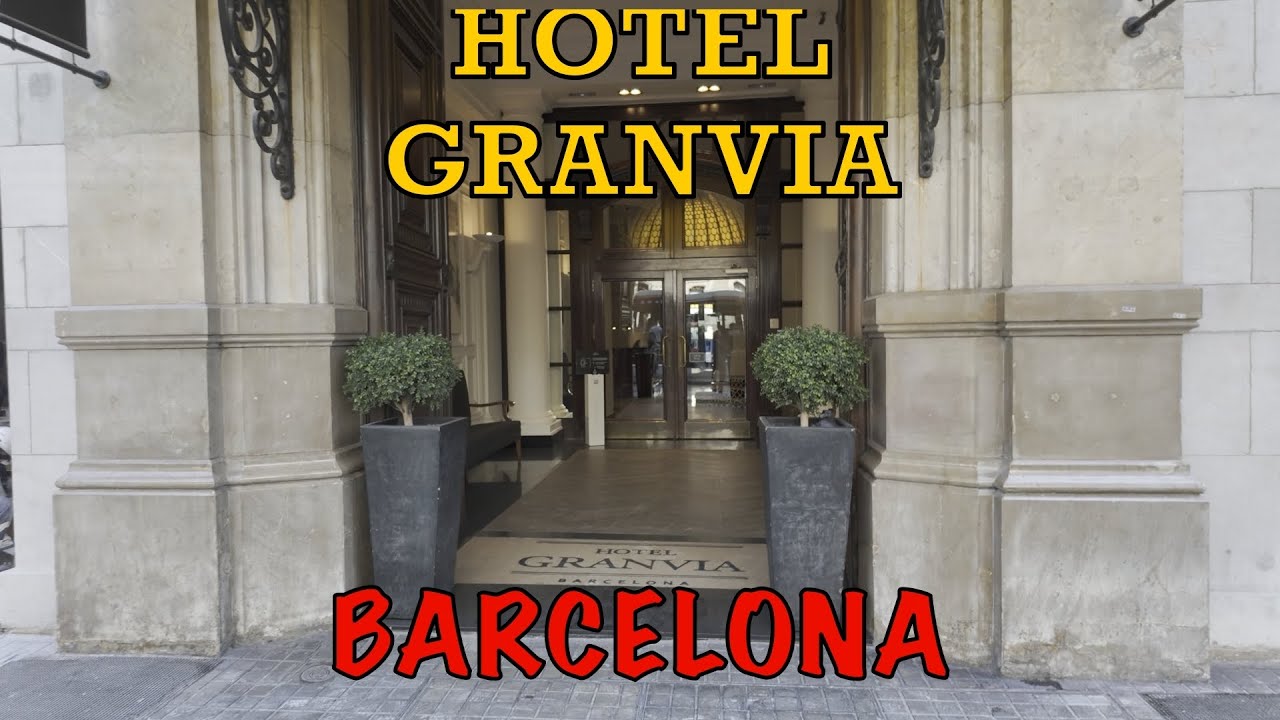 Hotel Granvia in Barcelona is a MUST!